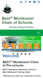 Mobile Screenshot of bestmontessori.org